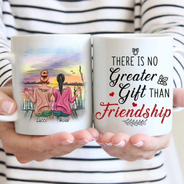 Friends - There Is No Greater Gift Than Friendship - Personalized Mug (Ver 4) Sale - Image 2