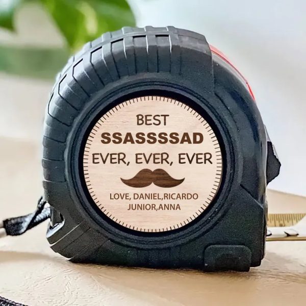 Family - The Best Papa Ever - Personalized Tape Measure Sale - Image 3